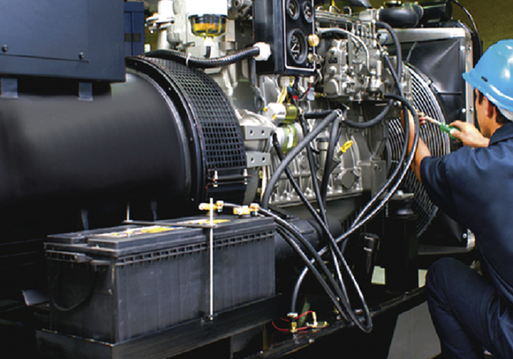 Manto. a generadores eléctricos